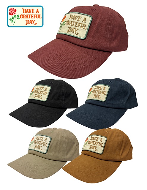 HAVE A GRATEFUL DAY �ϥ� �� ���쥤�ȥե� �ǥ���6 PANEL CAP 6�ѥͥ� ����åס����åȥ�100�󡡥�������FREE��˹�ҡ�2025FW��GOWEST GOHEMP