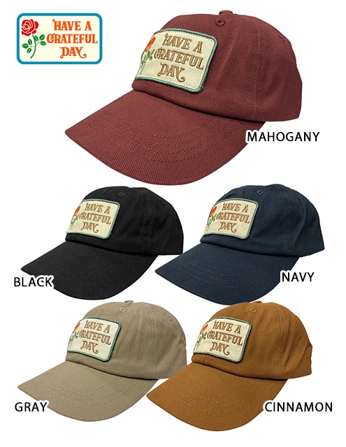 HAVE A GRATEFUL DAY �ϥ� �� ���쥤�ȥե� �ǥ���6 PANEL CAP 6�ѥͥ� ����åס����åȥ�100�󡡥�������FREE��˹�ҡ�2025FW��GOWEST GOHEMP