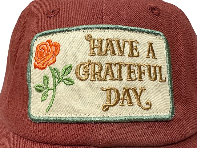 HAVE A GRATEFUL DAY �ϥ� �� ���쥤�ȥե� �ǥ���6 PANEL CAP 6�ѥͥ� ����åס����åȥ�100�󡡥�������FREE��˹�ҡ�2025FW��GOWEST GOHEMP