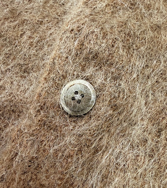 Cloveru �������Х� Simple Wool Mohair Cardigan������ץ륦�����إ������ǥ�����2����Brown/Black��