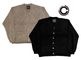 Cloveru �������Х� Simple Wool Mohair Cardigan������ץ륦�����إ������ǥ�����2����Brown/Black��