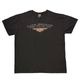 ��09��Harley-Davidson �ϡ��졼���ӥåɥ���SHORT SLEEVE T-SHIRTS ���硼�ȥ��꡼�� T����ġ�col:BLACK��size:2XL����USED �桼���ɡۡ���šۡ�Ź�޻����Բġ�