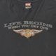 ��09��Harley-Davidson �ϡ��졼���ӥåɥ���SHORT SLEEVE T-SHIRTS ���硼�ȥ��꡼�� T����ġ�col:BLACK��size:2XL����USED �桼���ɡۡ���šۡ�Ź�޻����Բġ�