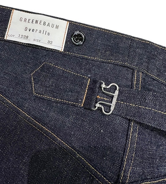 GREENEBAUM ���꡼��Х��ࡡ Lot 1228��3POCKET HEAVYLEATHER BOUND OVEALL��3�ݥ��åȡ��ǥ˥ࡡINDIGO ����ǥ�������������WAREHOUSE���������ϥ���