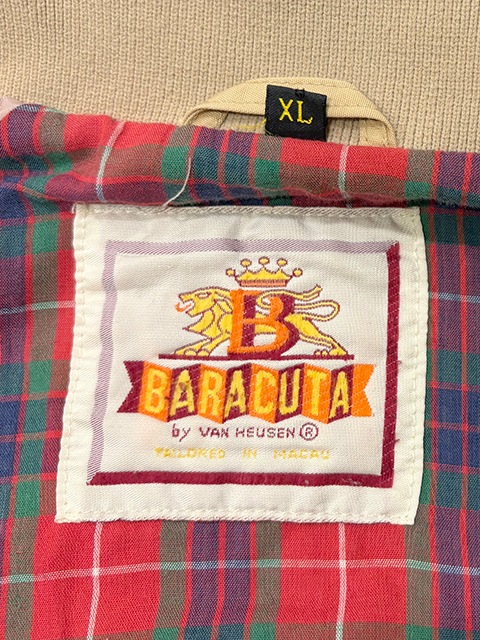 BARACUTA �Х饯������G9 HARRINGTON JACKET �ϥ��ȥ󥸥㥱�åȡ�color.BEIGE��size :XL���ե졼�����������󡡥����󥰥ȥåס���OLD ������ɡۡ���š�