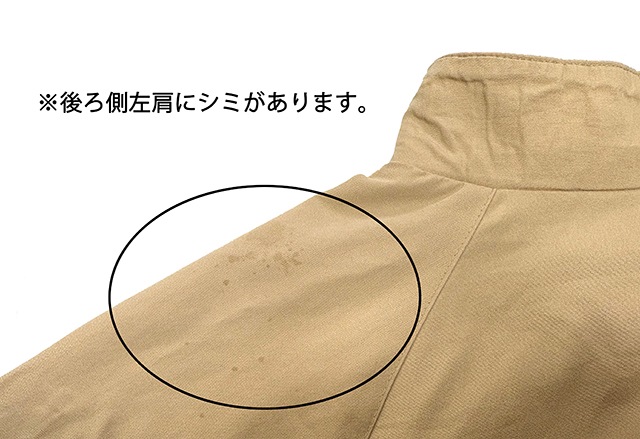 BARACUTA �Х饯������G9 HARRINGTON JACKET �ϥ��ȥ󥸥㥱�åȡ�color.BEIGE��size :XL���ե졼�����������󡡥����󥰥ȥåס���OLD ������ɡۡ���š�