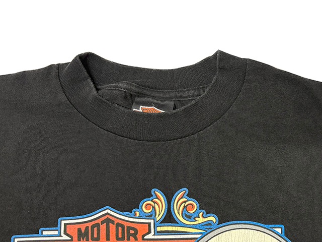 90sHarley-Davidson ϡ졼ӥåɥSHORT SLEEVE T-SHIRTS 硼ȥ꡼ Tġcol:BLACKsize:XXLݥꥳåȥMade in U.S.A.VINTAGE ӥơۡšۡŹ޻Բġ