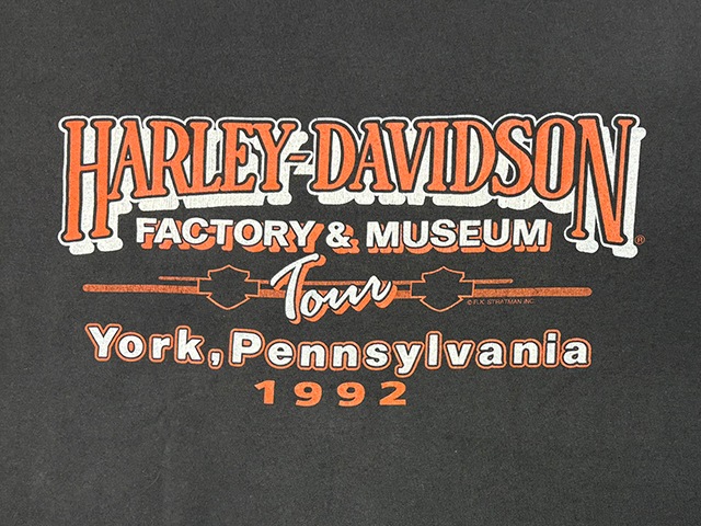 90sHarley-Davidson ϡ졼ӥåɥSHORT SLEEVE T-SHIRTS 硼ȥ꡼ Tġcol:BLACKsize:XXLݥꥳåȥMade in U.S.A.VINTAGE ӥơۡšۡŹ޻Բġ