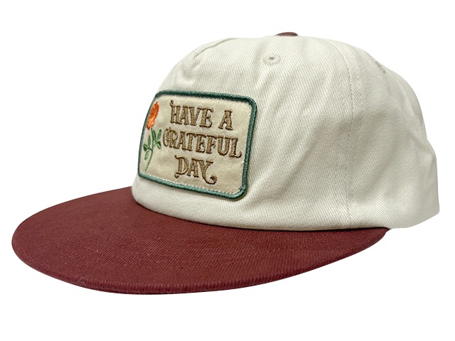 HAVE A GRATEFUL DAY �ϥ� �� ���쥤�ȥե� �ǥ���5 PANEL CAP 5�ѥͥ� ����åס�TWO TONE �ġ��ȡ��󡡥��åȥ�100�󡡥�������FREE��˹�ҡ�2025FW��GOWEST GOHEMP