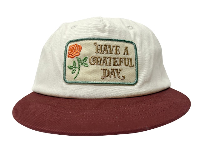HAVE A GRATEFUL DAY �ϥ� �� ���쥤�ȥե� �ǥ���5 PANEL CAP 5�ѥͥ� ����åס�TWO TONE �ġ��ȡ��󡡥��åȥ�100�󡡥�������FREE��˹�ҡ�2025FW��GOWEST GOHEMP