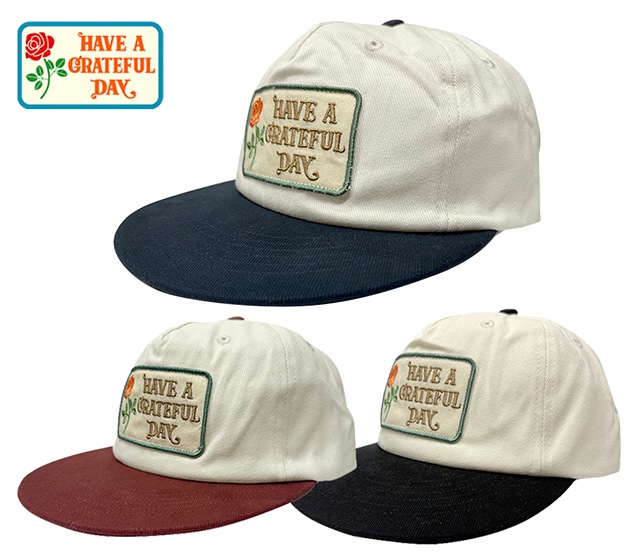 HAVE A GRATEFUL DAY �ϥ� �� ���쥤�ȥե� �ǥ���5 PANEL CAP 5�ѥͥ� ����åס�TWO TONE �ġ��ȡ��󡡥��åȥ�100�󡡥�������FREE��˹�ҡ�2025FW��GOWEST GOHEMP