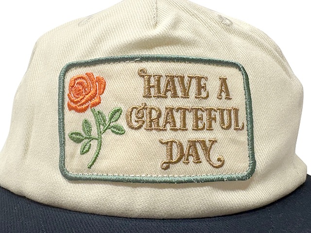 HAVE A GRATEFUL DAY �ϥ� �� ���쥤�ȥե� �ǥ���5 PANEL CAP 5�ѥͥ� ����åס�TWO TONE �ġ��ȡ��󡡥��åȥ�100�󡡥�������FREE��˹�ҡ�2025FW��GOWEST GOHEMP