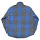90s��St. John's Bay������� ����󥺥٥���COTTON FLANNEL SHIRT ���åȥ� �ե��ͥ� ����ġ�col:BLUE��BLACK��size:XLT TALL���Х����顼��Made in U.S.A. ��VINTAGE ������ơ����ۡ���šۡ�Ź�޻����Բġ�