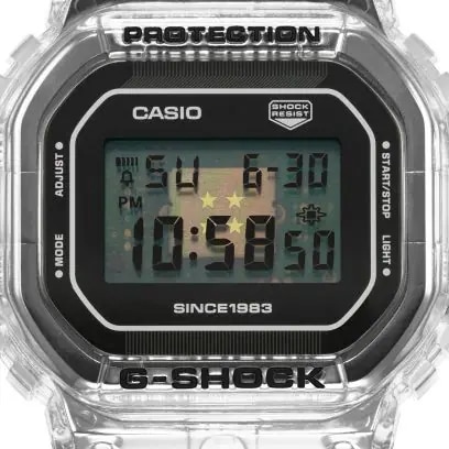 CASIO ��������G-SHOCK 40th Anniversary CLEAR REMIX��DW-5040RX-7JR�����ꥢ���ӻ���