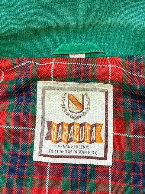 BARACUTA Х饯G9 HARRINGTON JACKET ϥȥ󥸥㥱åȡcolor.GREENsize :42RTALONåѡե졼󡡥󥰥ȥåסOLD ɡۡš