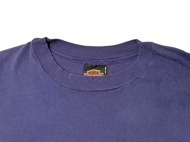90s��Harley-Davidson �ϡ��졼���ӥåɥ���SHORT SLEEVE T-SHIRTS ���硼�ȥ��꡼�� T����ġ�col:PURPLE��size:XXL��COTTON100%��Made in U.S.A.����VINTAGE �ӥ�ơ����ۡ���šۡ�Ź�޻����Բġ�