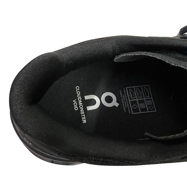 ON ����Cloudmonster Void�����饦�ɥ�󥹥��� �������ɡ�BLACK/BLACK �֥�å�/�֥�å������ˡ����������̡����˥󥰥��塼����MENS ���