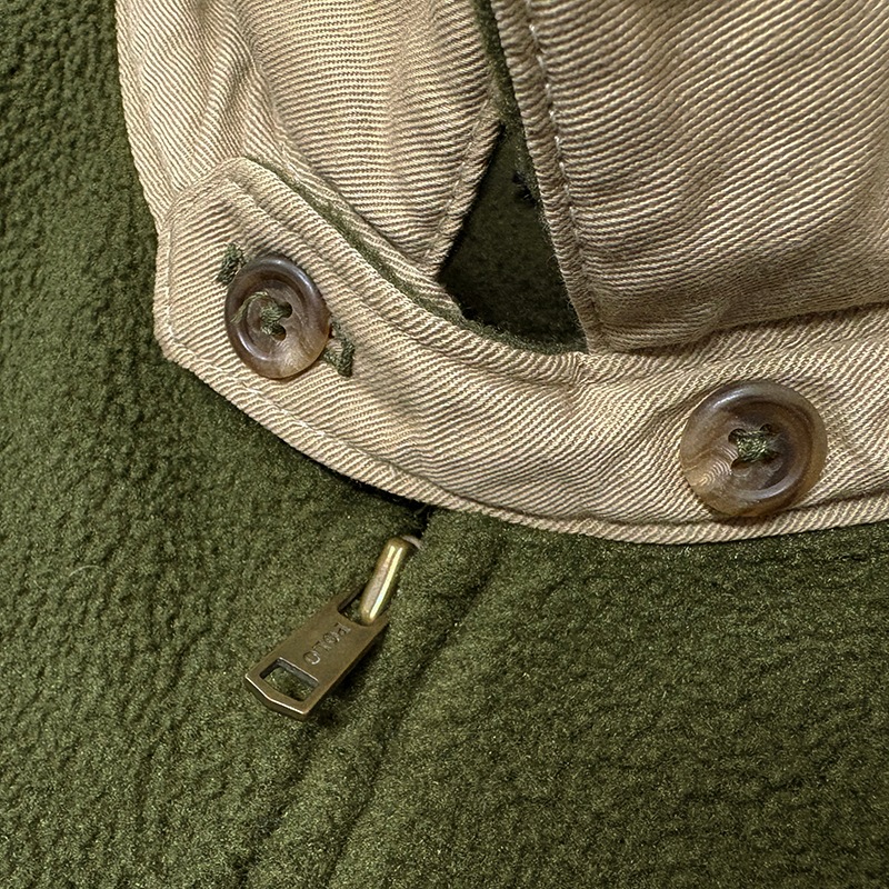 Polo by Ralph Lauren �ݥ� ���ե�����󡡥ե꡼�� �������󥰥ȥåס�col.OLIVE��size:XXL���ϥ��ȥ󥸥㥱�åȡ���USED �桼���ɡۡ���š�