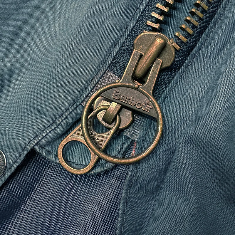 Barbour �Х֥�����ASHBY ������ӡ���col.BLUE GRAY��size:XXL��3����ȡ�������ɥ��㥱�åȡ���USED �桼���ɡۡ���š�