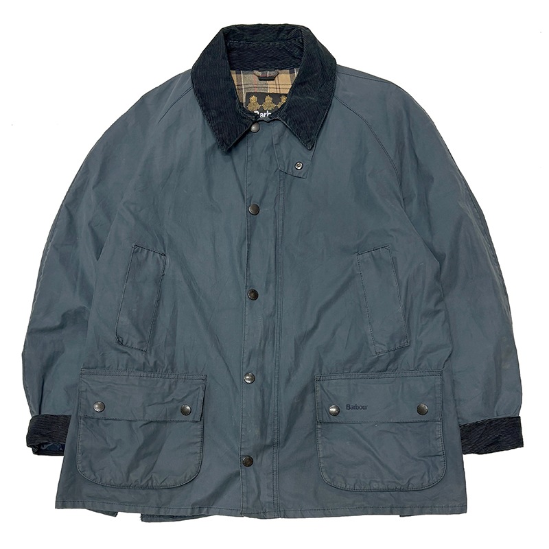 Barbour �Х֥�����ASHBY ������ӡ���col.BLUE GRAY��size:XXL��3����ȡ�������ɥ��㥱�åȡ���USED �桼���ɡۡ���š�