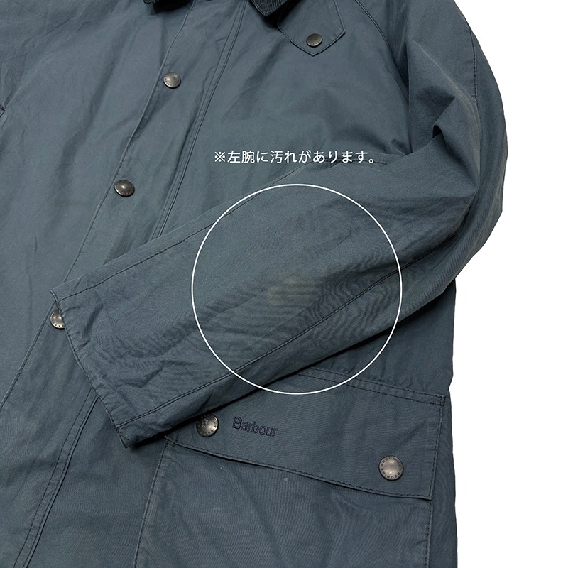 Barbour �Х֥�����ASHBY ������ӡ���col.BLUE GRAY��size:XXL��3����ȡ�������ɥ��㥱�åȡ���USED �桼���ɡۡ���š�