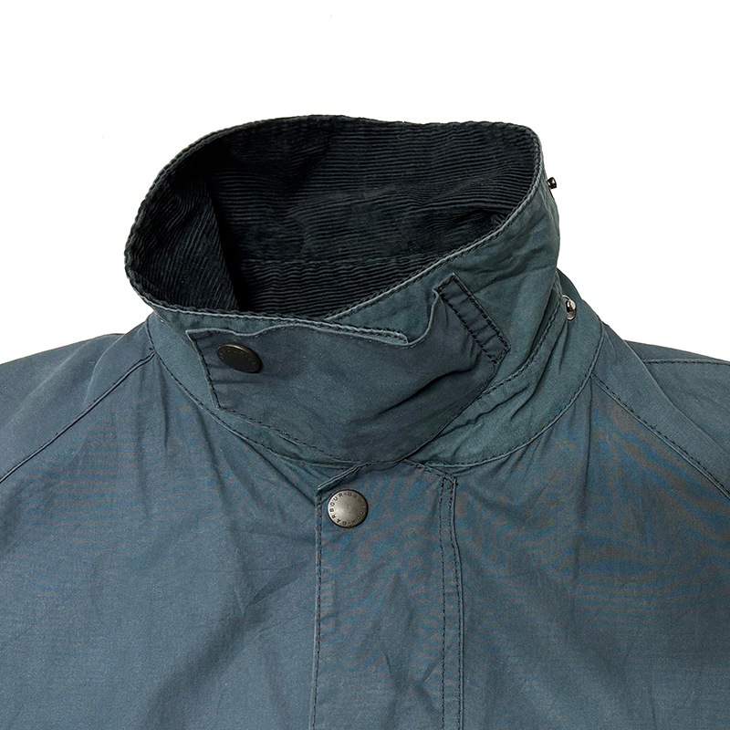 Barbour �Х֥�����ASHBY ������ӡ���col.BLUE GRAY��size:XXL��3����ȡ�������ɥ��㥱�åȡ���USED �桼���ɡۡ���š�