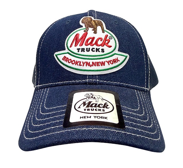 Mack TRUCKS���ޥå����ȥ�å�����WAPPEN DENIM MESH CAP����åڥ� �ǥ˥ࡡ��å��� ����åס�2����BLUE DENIM/BLACK DENIM�ˡ�˹��