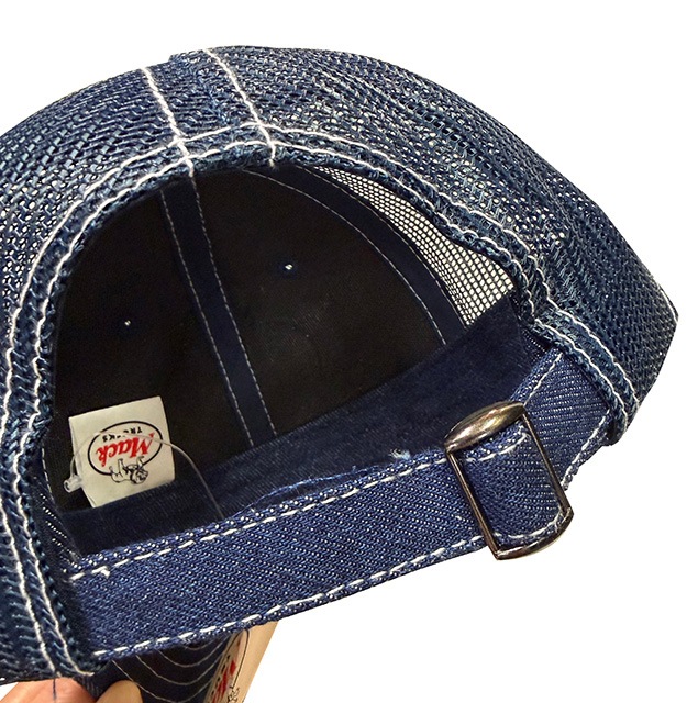 Mack TRUCKS���ޥå����ȥ�å�����WAPPEN DENIM MESH CAP����åڥ� �ǥ˥ࡡ��å��� ����åס�2����BLUE DENIM/BLACK DENIM�ˡ�˹��