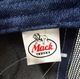 Mack TRUCKS���ޥå����ȥ�å�����WAPPEN DENIM MESH CAP����åڥ� �ǥ˥ࡡ��å��� ����åס�2����BLUE DENIM/BLACK DENIM�ˡ�˹��