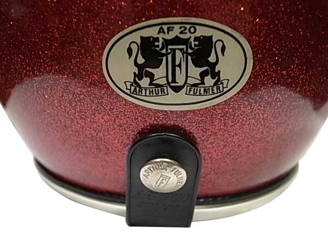 70's��ARTHUR FULMER �������� �ե�ޡ���AF20���ӥ�ơ��� �إ��å� RED �᥿�롡size��M��58cm����Antique ����ƥ������ۡ���š�