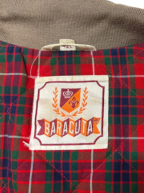 BARACUTA �Х饯������G9 HARRINGTON JACKET �ϥ��ȥ󥸥㥱�åȡ�color.BROWN��size :42L���ե졼�����������󡡥���ƥ��󥰥饤�ʡ��������󥰥ȥåס���OLD ������ɡۡ���š�