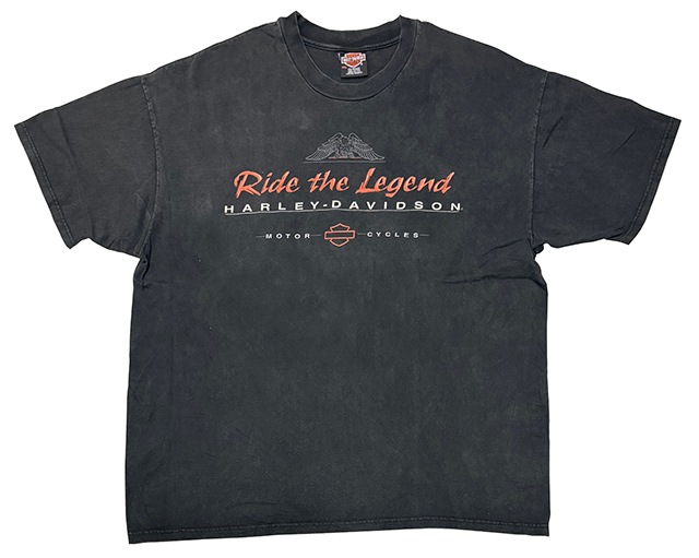 90s��Harley-Davidson �ϡ��졼���ӥåɥ���SHORT SLEEVE T-SHIRTS ���硼�ȥ��꡼�� T����ġ�col:BLACK��size:XXL��COTTON100%��Made in U.S.A.����VINTAGE �ӥ�ơ����ۡ���šۡ�Ź�޻����Բġ�