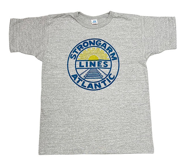 John Gluckow ����󥰥�å�����Lot JG-CS06 Strongarm Atlantic T-shirts�����ȥ��󥰥�� ���ȥ��ƥ��å���T����ġ�Ⱦµ��2��(HEATHER GRAY/OFF)��WAREHOUSE �������ϥ�����������