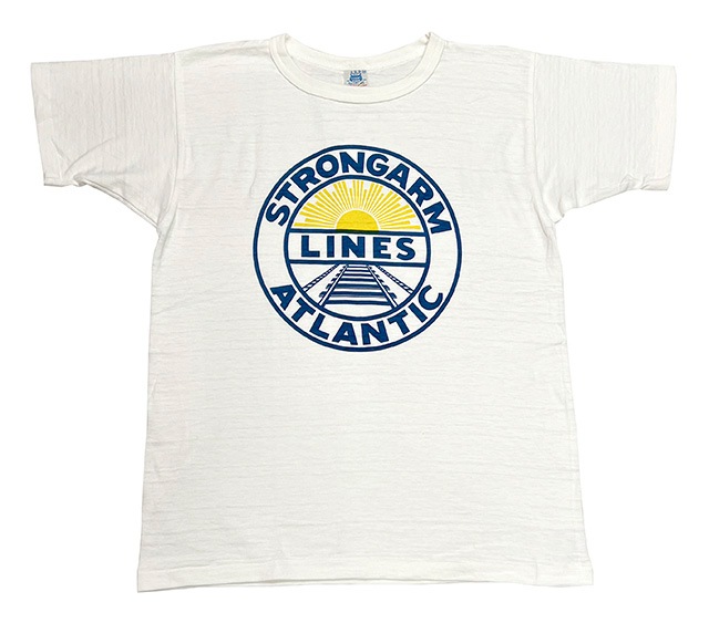 John Gluckow ����󥰥�å�����Lot JG-CS06 Strongarm Atlantic T-shirts�����ȥ��󥰥�� ���ȥ��ƥ��å���T����ġ�Ⱦµ��2��(HEATHER GRAY/OFF)��WAREHOUSE �������ϥ�����������