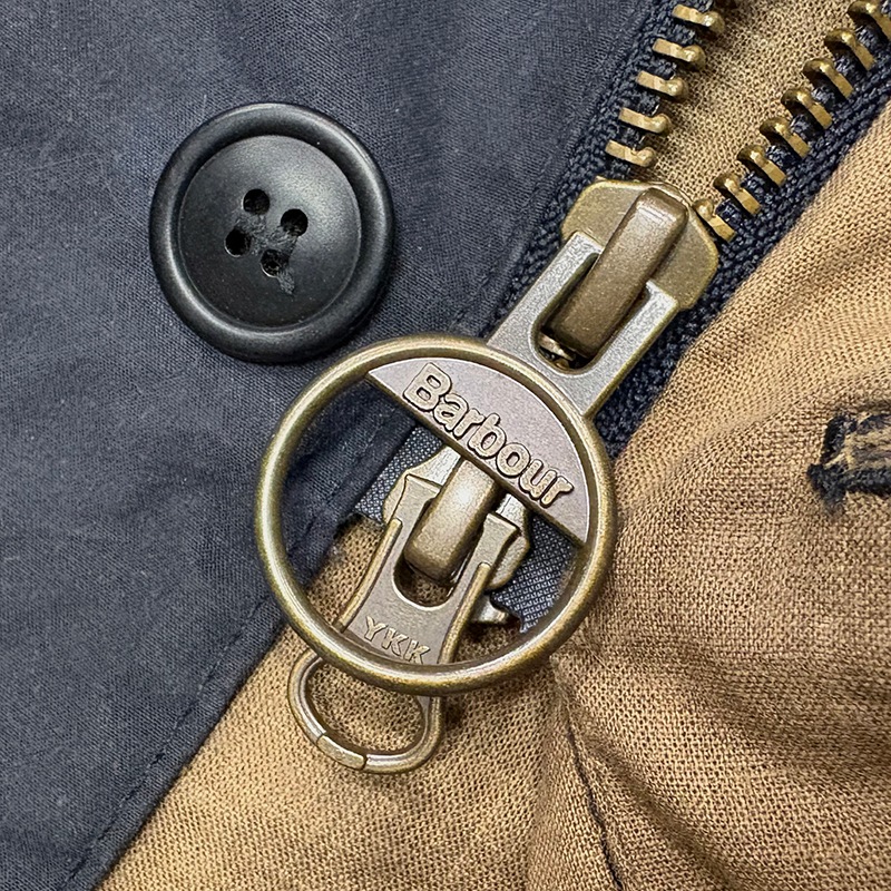 Barbour �Х֥�����LIGHTWEIGHT SANDER WAX JACKET �饤�ȥ������� ������� ��å������㥱�åȡ�col.DARK NAVY��size:XXL��3����ȡ�4oz��������ɥ��㥱�åȡ���USED �桼���ɡۡ���š�