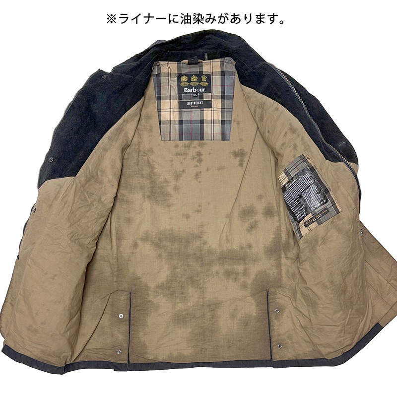 Barbour �Х֥�����LIGHTWEIGHT SANDER WAX JACKET �饤�ȥ������� ������� ��å������㥱�åȡ�col.DARK NAVY��size:XXL��3����ȡ�4oz��������ɥ��㥱�åȡ���USED �桼���ɡۡ���š�