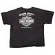 ��16��Harley-Davidson �ϡ��졼���ӥåɥ���SHORT SLEEVE T-SHIRTS ���硼�ȥ��꡼�� T����ġ�col:BLACK��size:2XL����USED �桼���ɡۡ���šۡ�Ź�޻����Բġ�