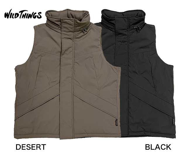 WILD THINGS���磻��ɥ��󥰥���MONSTER VEST����󥹥����٥��ȡ�2����BLACK/DESERT��MEN'S ��󥺡�2022ǯ��ǥ롡��������