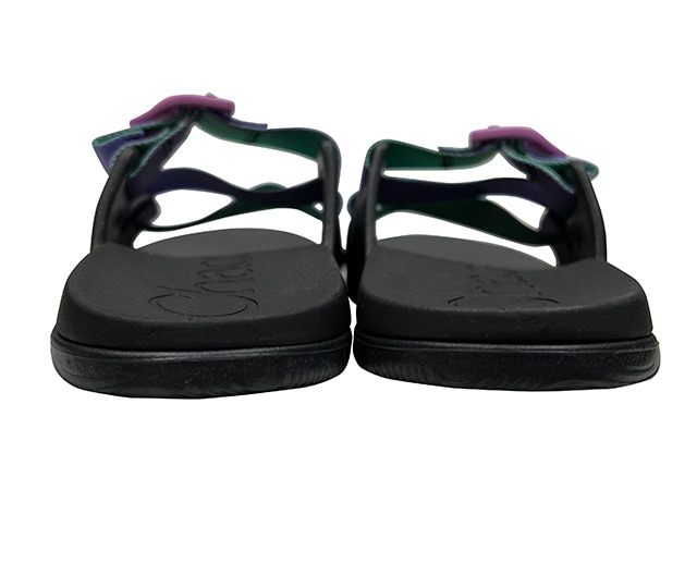 Chaco ���㥳��Ws CHILLOS SLIDE ������ ���饤�ɡ�PURPLE GREEN �ѡ��ץ륰�꡼�󡡥�����:7��LADYS ��ǥ�������WOMENS���������