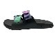 Chaco ���㥳��Ws CHILLOS SLIDE ������ ���饤�ɡ�PURPLE GREEN �ѡ��ץ륰�꡼�󡡥�����:7��LADYS ��ǥ�������WOMENS���������