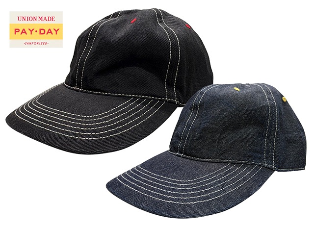 PAYDAY ڥǥVINTAGE CAP ӥơ åס˹ҡ١ܡ륭åס2(BLACK/INDIGO)FREE2025SS