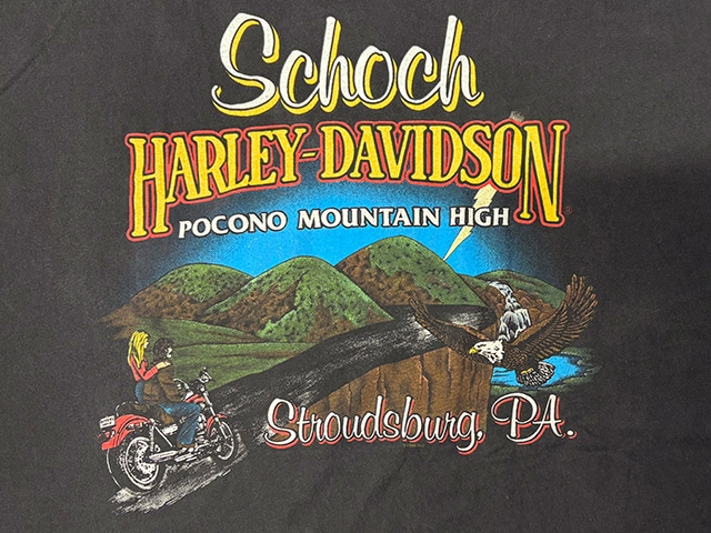 90s��Harley-Davidson �ϡ��졼���ӥåɥ���SHORT SLEEVE T-SHIRTS ���硼�ȥ��꡼�� T����ġ�col:BLACK��size:XXL��COTTON100%��Made in U.S.A.����VINTAGE �ӥ�ơ����ۡ���šۡ�Ź�޻����Բġ�