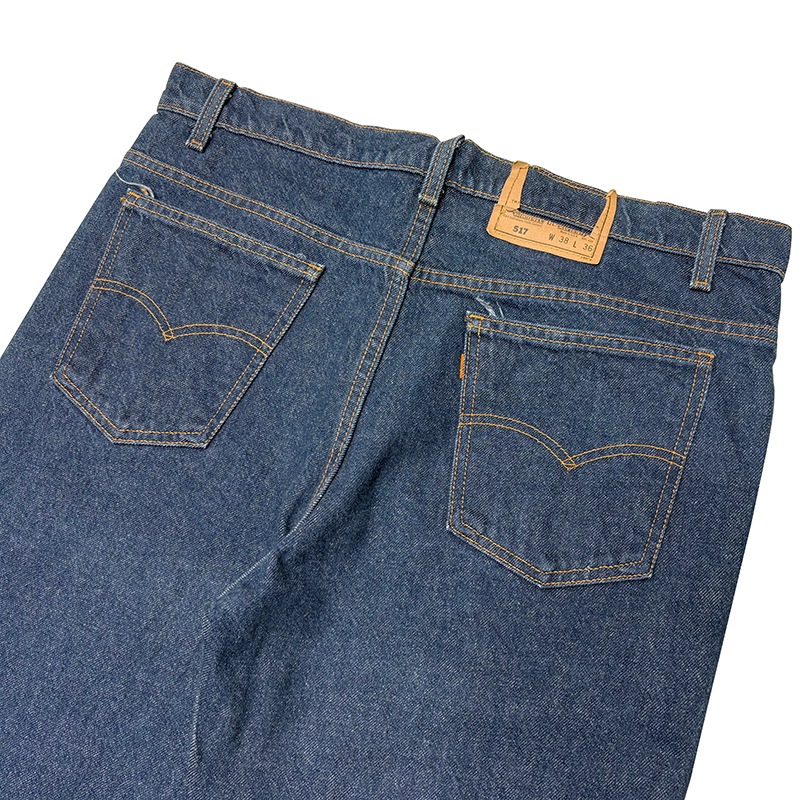 1993ǯ 9������Levi's �꡼�Х�����517��col.INDIGO��size.W38/L36ɽ����COTTON100%���֡��ĥ��åȡ�Made in U.S.A. ��VINTAGE ������ơ����ۡ���š�