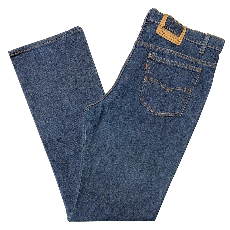 1993ǯ 9������Levi's �꡼�Х�����517��col.INDIGO��size.W38/L36ɽ����COTTON100%���֡��ĥ��åȡ�Made in U.S.A. ��VINTAGE ������ơ����ۡ���š�