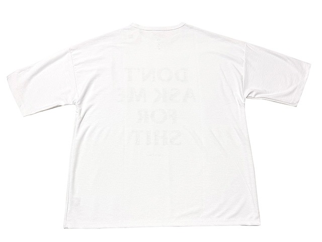 Cloveru �������Х롡DON'T ASK ME FOR SHIT��T����ġ�2����WHITE/BLACK)��Ⱦµ��2026S/S