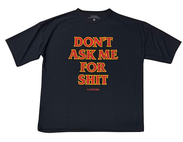 Cloveru �������Х롡DON'T ASK ME FOR SHIT��T����ġ�2����WHITE/BLACK)��Ⱦµ��2026S/S