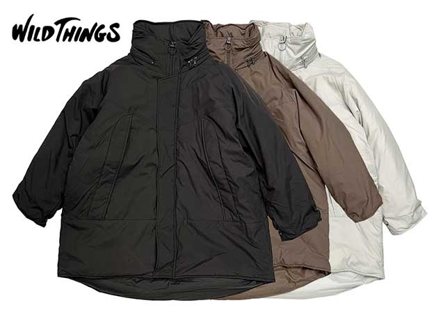 WILD THINGS �磻��ɥ��󥰥���W'S MONSTER PARKA �����ޥ� ��󥹥��� �ѡ�������3����BLACK/DESERT/ICE GREY��LADYS' ��ǥ���������������