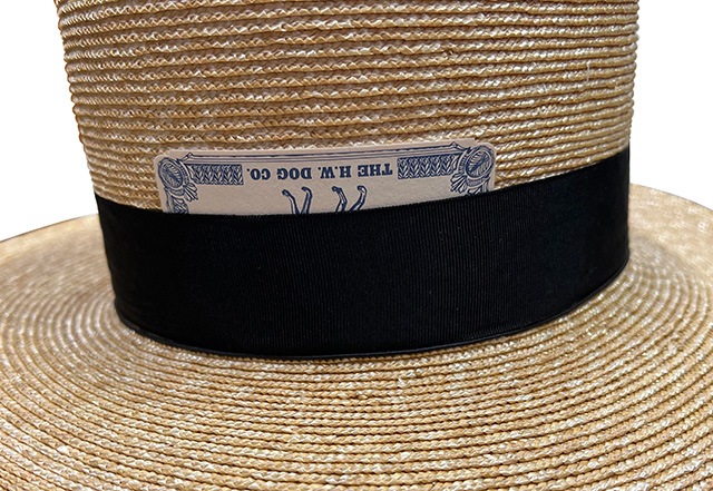 THE H.W.DOG & co. �ɥå���BOATER HAT ���󥫥�˹���ϥåȡ������˹�ҡ�NATURAL