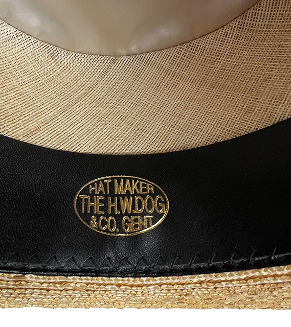 THE H.W.DOG & co. �ɥå���BOATER HAT ���󥫥�˹���ϥåȡ������˹�ҡ�NATURAL