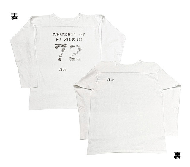 ����Ź������ WAREHOUSE �� STYLE&RESPECT �������ϥ��� �� ��������&�ꥹ�ڥ��ȡ�����72 Football Tee �եåȥܡ��� Ĺµ T����ġ����ƥ󥷥�ץ���